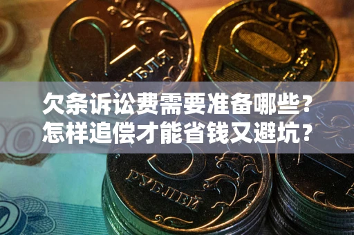 武汉欠条诉讼费需要准备哪些？怎样追偿才能省钱又避坑？