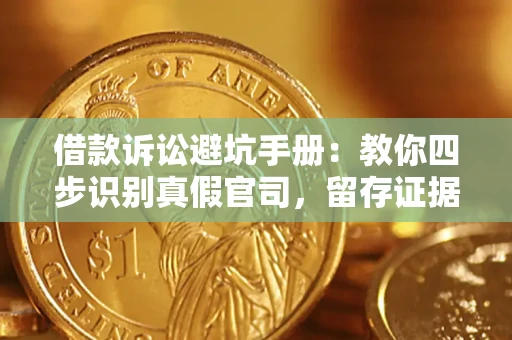 武汉借款诉讼避坑手册：教你四步识别真假官司，留存证据不踩雷