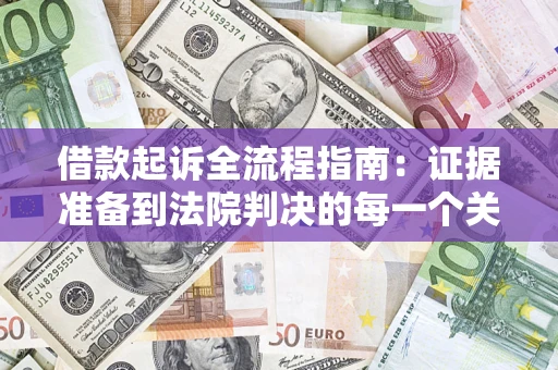 武汉借款起诉全流程指南：证据准备到法院判决的每一个关键步骤