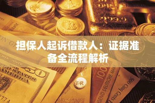 武汉担保人起诉借款人：证据准备全流程解析