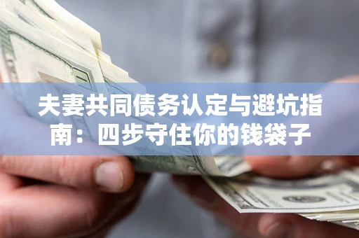 武汉夫妻共同债务认定与避坑指南：四步守住你的钱袋子