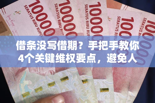 武汉借条没写借期？手把手教你4个关键维权要点，避免人财两空