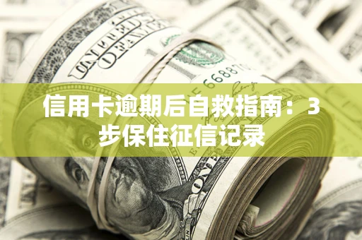 武汉信用卡逾期后自救指南：3步保住征信记录