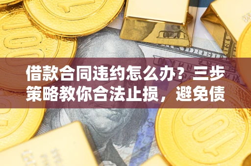 武汉借款合同违约怎么办？三步策略教你合法止损，避免债务危机升级